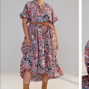 Anthropologie Maeve Antoinette Maxi Dress
